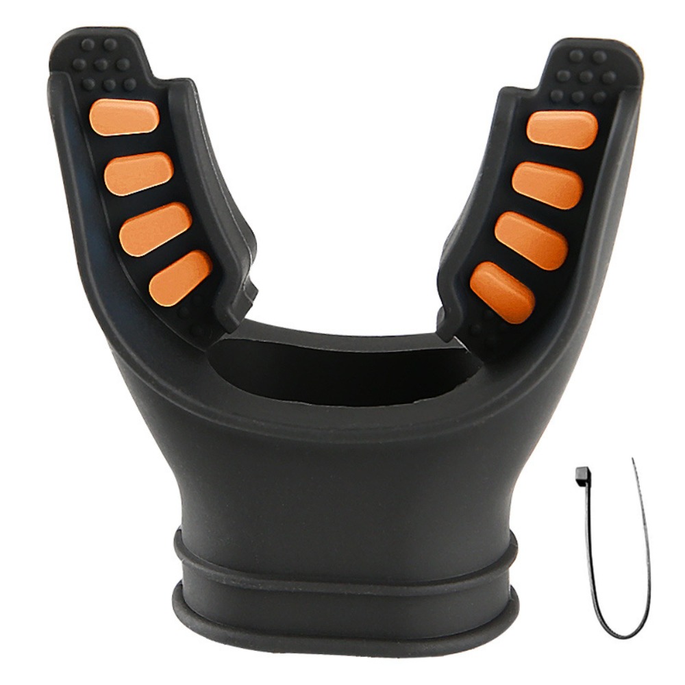 Snorkel Dry Top - Silikonowy ustnik do nurkowania, komfortowe dopasowanie,