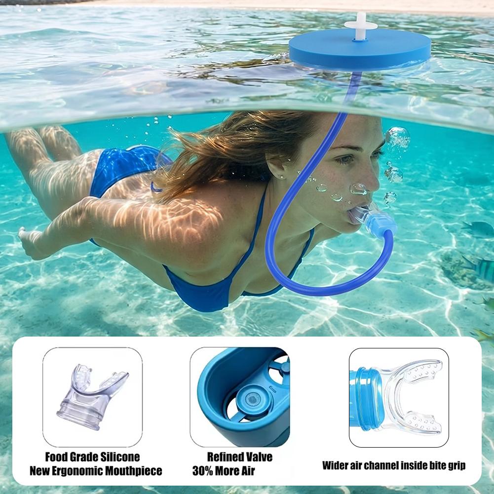 Silikonowa rurka do oddychania – Snorkel Dry Top recenzja i cena