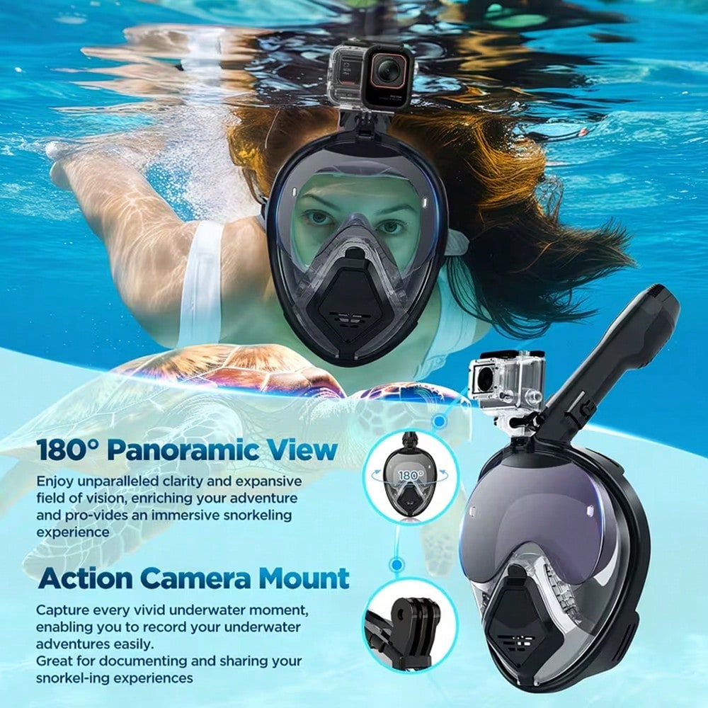Maska do snorkelingu Devilfish – Snorkel Dry Top recenzja i cena